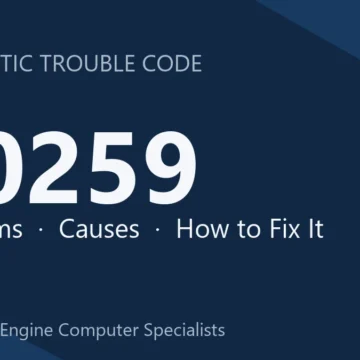 U0259 Code Symptoms, Causes, Diagnosis, Repair & Cost Overview
