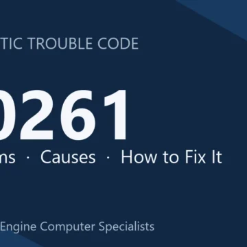 U0261 Code Symptoms, Causes, Diagnostic Steps & Repair Costs