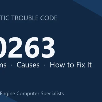 U0263 Code Symptoms, Causes, Diagnosis & Repair, Programming Costs