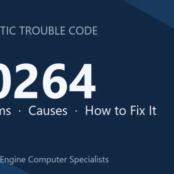 U0264 Code Symptoms, Causes, Diagnosis & Complete Repair Guide