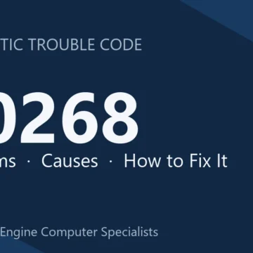 U0268 Code Symptoms, Causes, Diagnosis, Repair & Reprogramming