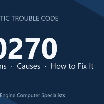 U0270 Code Symptoms, Causes, Diagnosis, Repair & Cost Overview