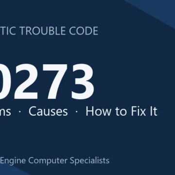 U0273 Code Symptoms, Causes and Repair Procedures Diagnostic Guide