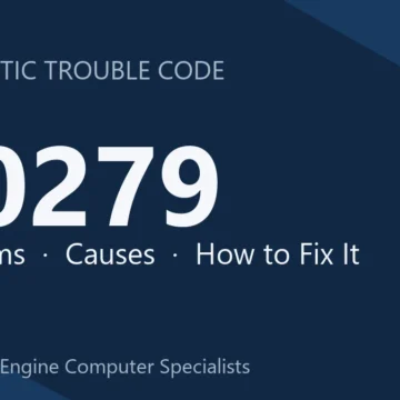 U0279 Code Symptoms, Causes & Repair Guide