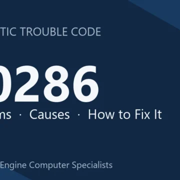 U0286 Code Symptoms, Causes, Diagnosis and Repair Step-by-Step Guide