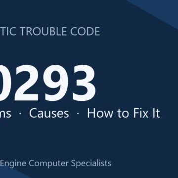U0293 Code Symptoms, Causes, Diagnosis, Repair & Cost Overview