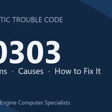 U0303 Code Symptoms, Causes, Diagnosis & Repair Guide – Comprehensive