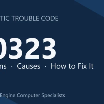 U0323 Code Symptoms, Causes, Diagnosis, Cost & Repair Overview