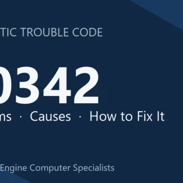 U0342 Code Symptoms, Causes, Diagnosis & Repair Costs Guide Overview