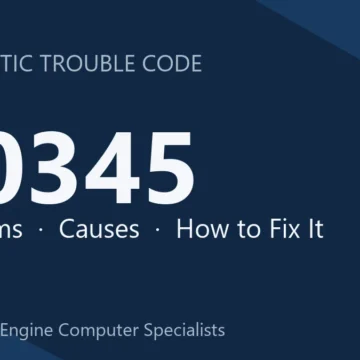 U0345 Code Symptoms, Causes, Diagnostic Steps & Repair Cost Guide