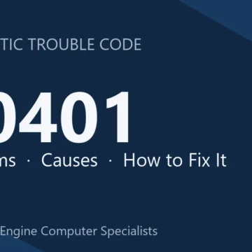U0401 Code Symptoms, Causes, Diagnostic Guide & Repair Costs
