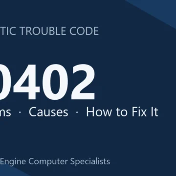U0402 Code Symptoms, Causes, Diagnosis and Repair Guide Steps