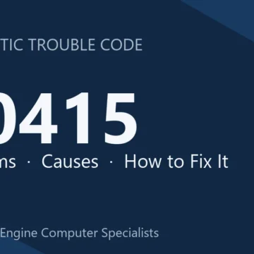 U0415 Code Symptoms, Causes & Repair Guide
