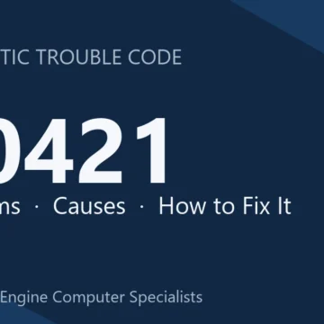 U0421 Code Symptoms, Causes, Diagnosis & Repair & Reprogramming Guide