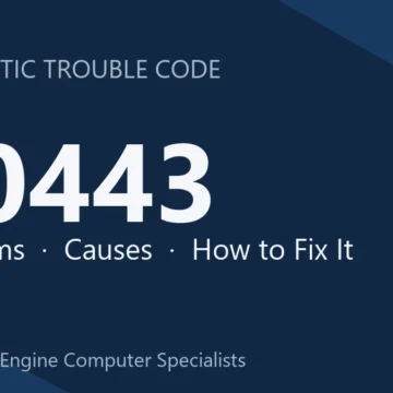 U0443 Code Symptoms, Causes, Diagnosis and Repair Guide Procedures