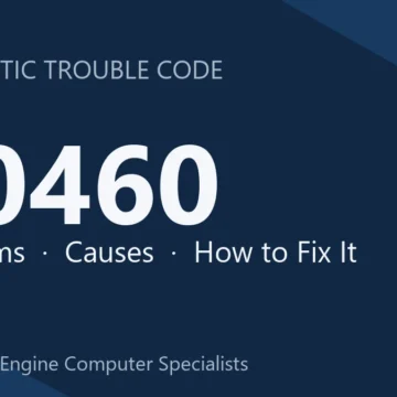 U0460 Code Symptoms, Causes, Diagnosis & Repair Costs Guide Info