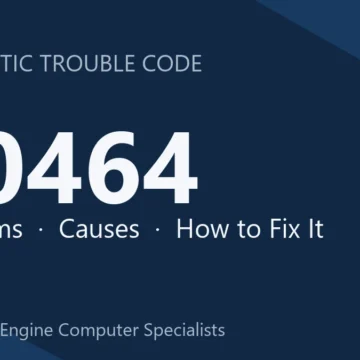 U0464 Code Symptoms, Causes, Diagnosis and Repair Guide, Costs