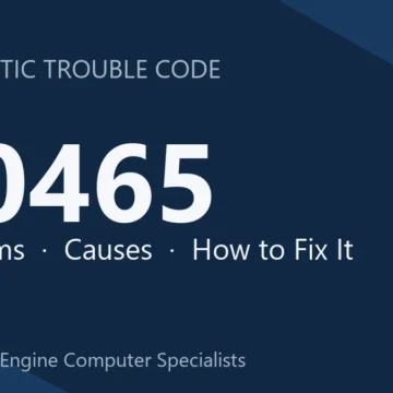 U0465 Code Symptoms, Causes, Diagnosis and Repair Costs Guide