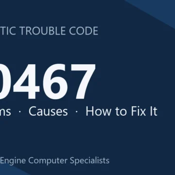U0467 Code Symptoms, Causes, Diagnostic Guide & Repair Steps