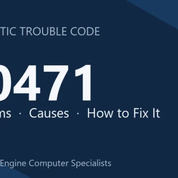 U0471 Code Symptoms, Causes, Diagnosis & Detailed Repair Guide