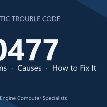 U0477 Code Symptoms, Causes, Diagnosis & Repair Costs Guide Manual