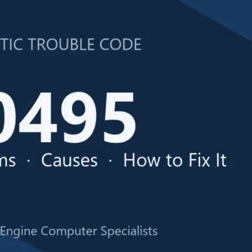 U0495 Code Symptoms, Causes, Safety Risks & Repair Costs Guide