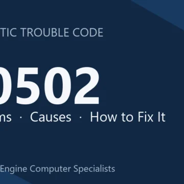 U0502 Code Symptoms, Causes, Diagnosis & Repair Overview Guide