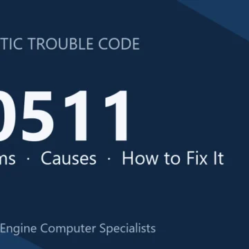 U0511 Code Symptoms, Causes, Diagnosis, Repair Steps & Cost Guide