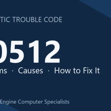 U0512 Code Symptoms, Causes, Diagnosis & Repair Costs & Programming
