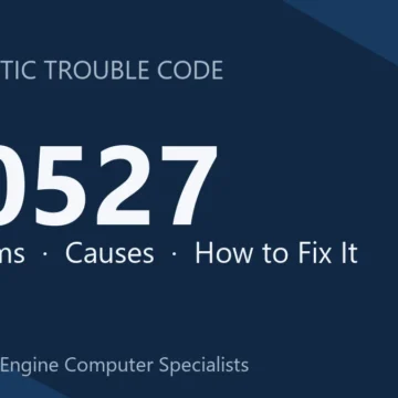 U0527 Code Symptoms, Causes, Diagnosis, Reprogramming & Repair Costs