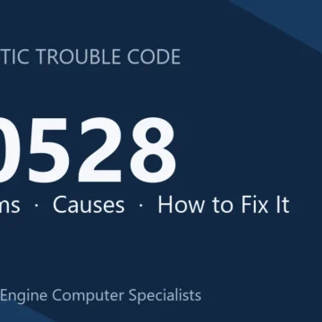 U0528 Code Symptoms, Causes, Diagnosis, Repair & Cost Estimates