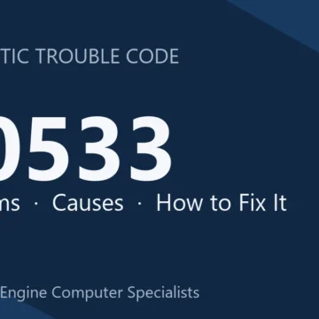 U0533 Code Symptoms, Causes, Diagnosis, Repair & Cost Range Guide