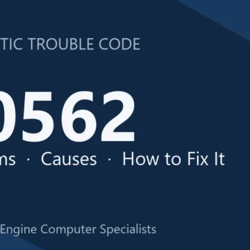 U0562 Code Module Symptoms, Causes, Diagnosis & Repair Guide
