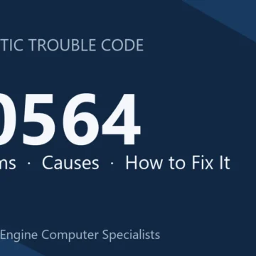 U0564 Code Symptoms, Causes, Diagnosis and Repair Cost Overview