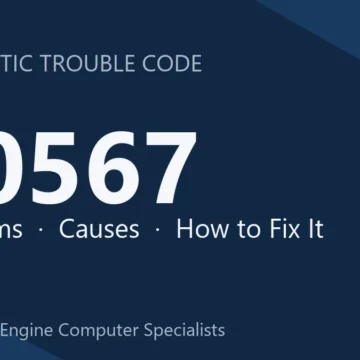 U0567 Code Symptoms, Causes, Diagnosis and Repair Guide Overview