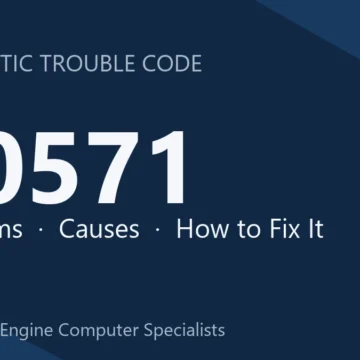 U0571 Code Symptoms, Causes, Diagnosis, Repair & Cost Overview