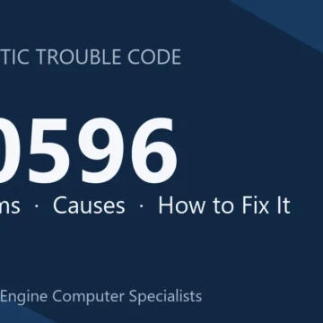 U0596 Code Symptoms, Causes, Diagnosis & Repair Costs Guide Overview
