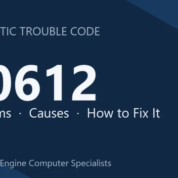 U0612 Code Symptoms, Causes, Diagnosis, and Repair Procedures