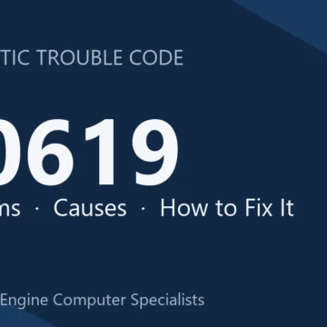 U0619 Code Symptoms, Causes, Diagnostic Tips & Repair Cost Guide