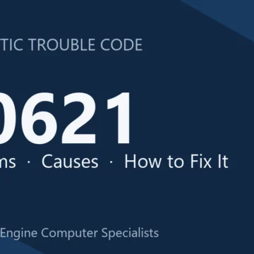 U0621 Code Symptoms, Causes, Diagnosis, Repair & Programming Costs