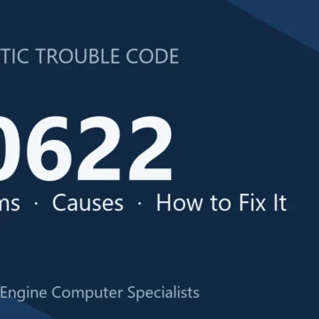 U0622 Code Symptoms, Causes, Diagnosis & Repair Guide Step-by-Step