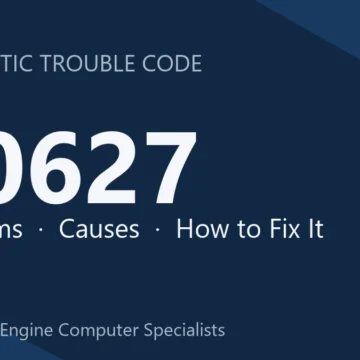 U0627 Code Symptoms, Causes, Diagnosis, Repair & Cost Overview