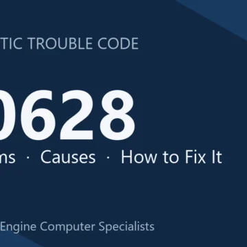 U0628 Code Symptoms, Causes, Diagnosis and Repair Steps Guide