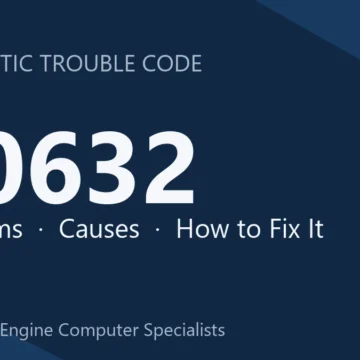 U0632 Code Symptoms, Causes, and Repair Procedures Explained