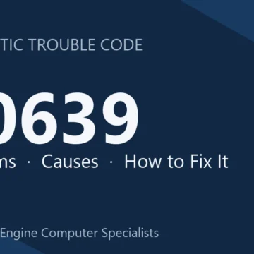 U0639 Code Symptoms, Causes, Diagnostic Steps, Repair Costs & Safety