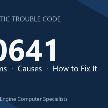 U0641 Code Symptoms, Causes, Diagnosis and Step-by-Step Repair Guide