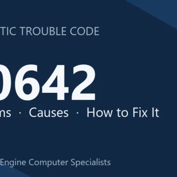 U0642 Code Symptoms, Causes, Diagnosis & Repair Guide for Module