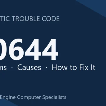 U0644 Code Symptoms, Causes, Diagnosis and Repair Guide Step‑by‑Step