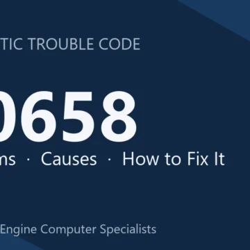 U0658 Code Symptoms, Diagnosis, Repair Cost & Safety Tips Guide