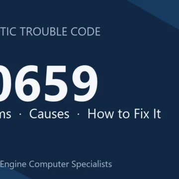 U0659 Code Symptoms, Causes, Diagnosis & Repair Overview Guide